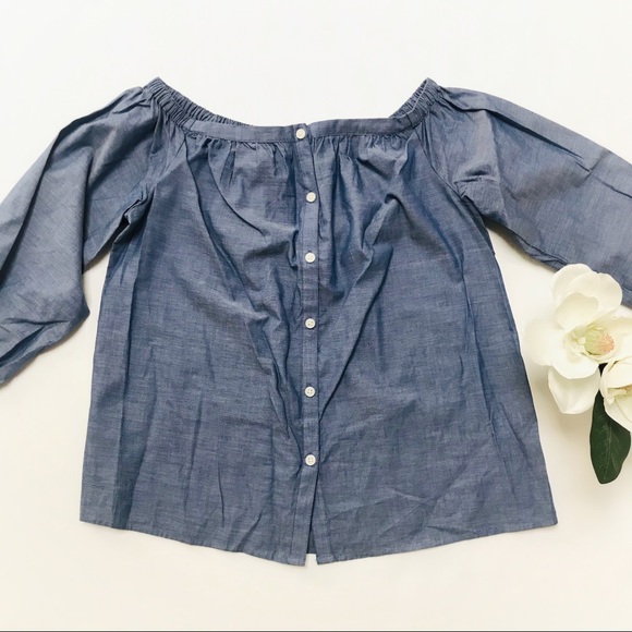 Merona Tops - Merona Off-the-Shoulder Peasant Blouse